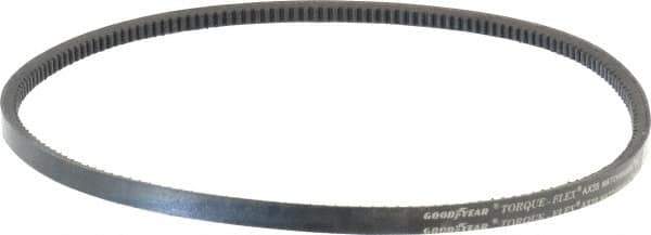 Continental ContiTech - Section AX, 40" Outside Length, V-Belt - Fiber Reinforced Vytracord, Torque-Flex, No. AX38 - Apex Tool & Supply