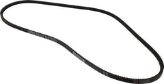 Continental ContiTech - Section AX, 62" Outside Length, V-Belt - Fiber Reinforced Vytracord, Torque-Flex, No. AX60 - Apex Tool & Supply
