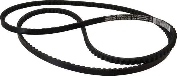 Continental ContiTech - Section BX, 99" Outside Length, V-Belt - Fiber Reinforced Vytracord, Torque-Flex, No. BX96 - Apex Tool & Supply