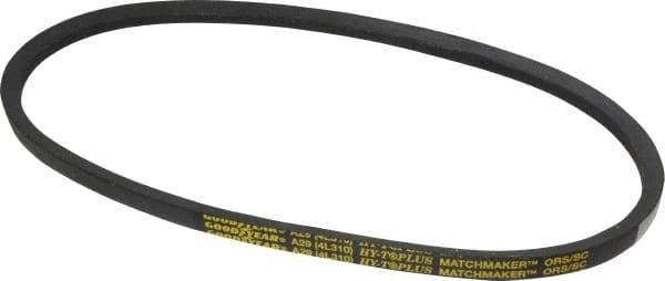 Continental ContiTech - Section A, 31" Outside Length, V-Belt - Wingprene Rubber-Impregnated Fabric, HY-T Matchmaker, No. A29 - Apex Tool & Supply