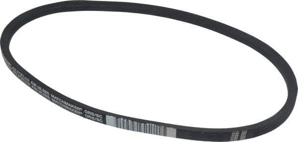 Continental ContiTech - Section A, 32" Outside Length, V-Belt - Wingprene Rubber-Impregnated Fabric, HY-T Matchmaker, No. A30 - Apex Tool & Supply