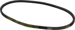 Continental ContiTech - Section A, 36" Outside Length, V-Belt - Wingprene Rubber-Impregnated Fabric, HY-T Matchmaker, No. A34 - Apex Tool & Supply
