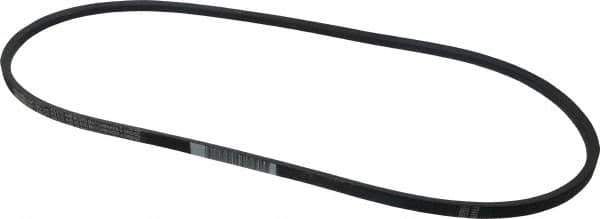 Continental ContiTech - Section A, 51" Outside Length, V-Belt - Wingprene Rubber-Impregnated Fabric, HY-T Matchmaker, No. A49 - Apex Tool & Supply