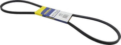 Continental ContiTech - Section A, 55" Outside Length, V-Belt - Wingprene Rubber-Impregnated Fabric, HY-T Matchmaker, No. A53 - Apex Tool & Supply