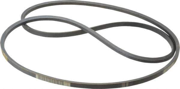 Continental ContiTech - Section A, 78" Outside Length, V-Belt - Wingprene Rubber-Impregnated Fabric, HY-T Matchmaker, No. A76 - Apex Tool & Supply