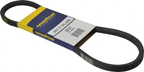 Continental ContiTech - Section B, 40" Outside Length, V-Belt - Wingprene Rubber-Impregnated Fabric, HY-T Matchmaker, No. B37 - Apex Tool & Supply