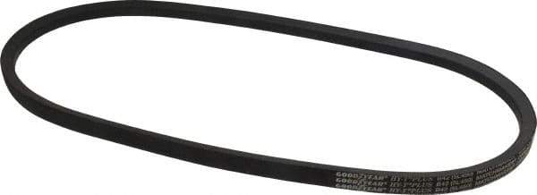 Continental ContiTech - Section B, 45" Outside Length, V-Belt - Wingprene Rubber-Impregnated Fabric, HY-T Matchmaker, No. B42 - Apex Tool & Supply