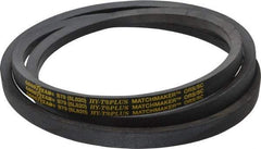 Continental ContiTech - Section B, 82" Outside Length, V-Belt - Wingprene Rubber-Impregnated Fabric, HY-T Matchmaker, No. B79 - Apex Tool & Supply