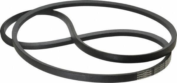 Continental ContiTech - Section B, 89" Outside Length, V-Belt - Wingprene Rubber-Impregnated Fabric, HY-T Matchmaker, No. B86 - Apex Tool & Supply