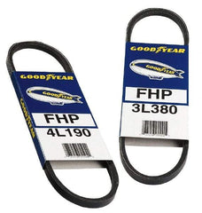 Continental ContiTech - Section 5L, 34" Outside Length, V-Belt - High Traction Rubber, Fractional HP, No. 5L340 - Apex Tool & Supply