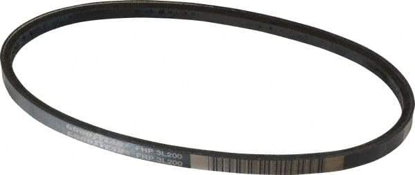 Continental ContiTech - Section 3L, 20" Outside Length, V-Belt - High Traction Rubber, Fractional HP, No. 3L200 - Apex Tool & Supply