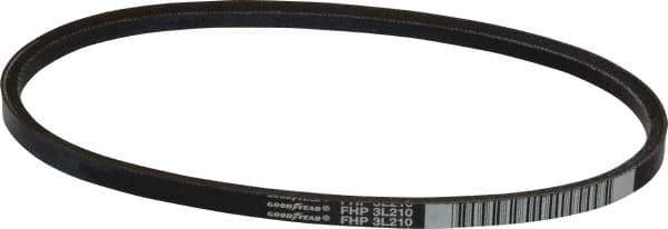 Continental ContiTech - Section 3L, 21" Outside Length, V-Belt - High Traction Rubber, Fractional HP, No. 3L210 - Apex Tool & Supply