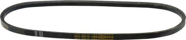 Continental ContiTech - Section 3L, 26" Outside Length, V-Belt - High Traction Rubber, Fractional HP, No. 3L260 - Apex Tool & Supply