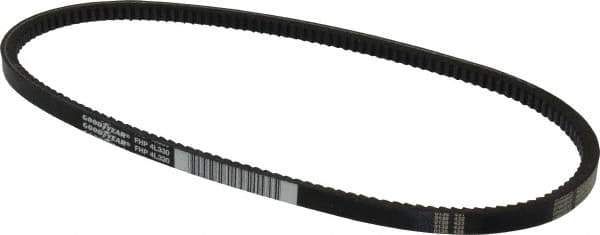 Continental ContiTech - Section 4L, 33" Outside Length, V-Belt - High Traction Rubber, Fractional HP, No. 4L330 - Apex Tool & Supply