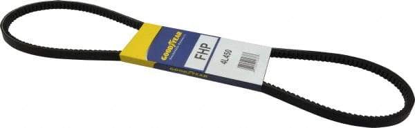 Continental ContiTech - Section 4L, 45" Outside Length, V-Belt - High Traction Rubber, Fractional HP, No. 4L450 - Apex Tool & Supply