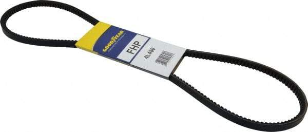 Continental ContiTech - Section 4L, 48" Outside Length, V-Belt - High Traction Rubber, Fractional HP, No. 4L480 - Apex Tool & Supply