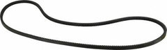 Continental ContiTech - Section 4L, 59" Outside Length, V-Belt - High Traction Rubber, Fractional HP, No. 4L590 - Apex Tool & Supply