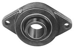 Value Collection - 6-1/8" OALBall Bearing Pillow Block - Cast Iron - Apex Tool & Supply