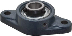 Value Collection - 4-13/32" OALBall Bearing Pillow Block - Cast Iron - Apex Tool & Supply
