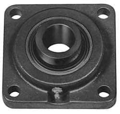 Value Collection - 5-5/8" OALBall Bearing Pillow Block - Cast Iron - Apex Tool & Supply