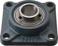 Value Collection - 4-1/4" OALBall Bearing Pillow Block - Cast Iron - Apex Tool & Supply