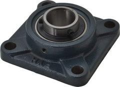Value Collection - 4-1/4" OALBall Bearing Pillow Block - Cast Iron - Apex Tool & Supply