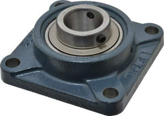 Value Collection - 4-5/8" OALBall Bearing Pillow Block - Cast Iron - Apex Tool & Supply