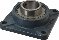 Value Collection - 6-7/8" OALBall Bearing Pillow Block - Cast Iron - Apex Tool & Supply