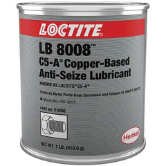 Loctite - 1 Lb Can Anti-Seize Lubricant - Copper, 1,800°F - Apex Tool & Supply