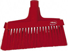 Vikan - 6-3/4" OAL Polyester Bristle Lobby Broom - 3" Bristle Length, 9-1/2" Wide - Apex Tool & Supply
