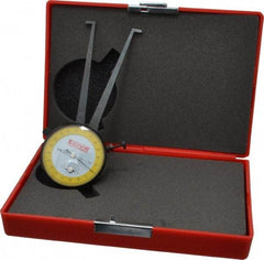 SPI - 3/4 to 1-3/4" Inside Dial Caliper Gage - 0.001" Graduation, 0.038mm Accuracy, 3-1/4" Leg Length, Ball Contact Points - Apex Tool & Supply