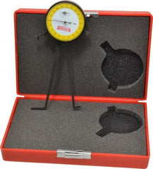 SPI - 1-1/2 to 2-1/2" Inside Dial Caliper Gage - 0.001" Graduation, 0.038mm Accuracy, 3-1/4" Leg Length, Ball Contact Points - Apex Tool & Supply