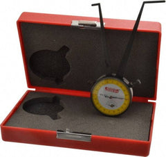SPI - 2-1/4 to 3-1/4" Inside Dial Caliper Gage - 0.001" Graduation, 0.038mm Accuracy, 3-1/4" Leg Length, Ball Contact Points - Apex Tool & Supply