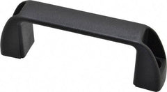 80/20 Inc. - 4.41" Long x 0.83" Wide x 1.42" High, Plastic Door Handle - Plastic, 3.678" Center to Center - Apex Tool & Supply