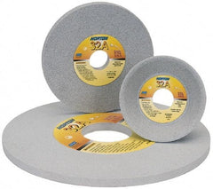 Norton - 16" Diam x 5" Hole x 2" Wide Centerless & Cylindrical Grinding Wheel - 46 Grit, Aluminum Oxide, Type 1, Coarse Grade, Vitrified Bond, No Recess - Apex Tool & Supply