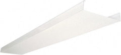 Lithonia Lighting - 8" Wide x 2" High, Clear Lens, Acrylic Fixture Diffuser - Clear (Color) - Apex Tool & Supply