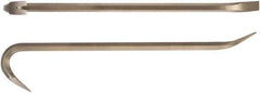 Ampco - 18" OAL Nonsparking Pry Bar - 1-1/8" Wide - Apex Tool & Supply