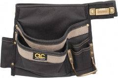 CLC - 46" Max Waste Tool Belt - 6 Pocket, 2" Wide, Tan/Black, Polyester - Apex Tool & Supply