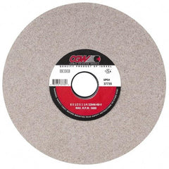 Camel Grinding Wheels - 14" Diam x 5" Hole x 1-1/2" Thick, J Hardness, 46 Grit Surface Grinding Wheel - Aluminum Oxide, Type 1, Coarse Grade, 1,910 Max RPM, Vitrified Bond, No Recess - Apex Tool & Supply