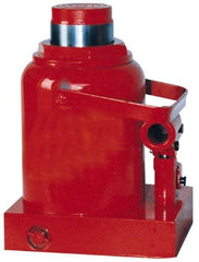Value Collection - 30 Ton Capacity Hydraulic Hand Jack - 9-7/16" to 14-5/8" High, 5-1/8" Piston Stroke, 6-1/8" Long x 7-1/2" Wide Base - Apex Tool & Supply