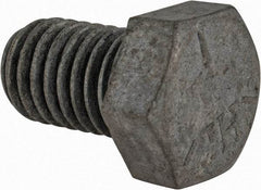 Value Collection - 1/2-13 UNC, 3/4" Length Under Head Hex Head Cap Screw - Fully Threaded, Grade 5 Steel, Hot Dipped Galvanized Finish, 3/4" Hex - Apex Tool & Supply