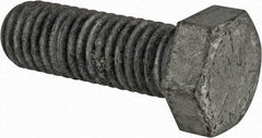 Value Collection - 1/2-13 UNC, 1-1/2" Length Under Head Hex Head Cap Screw - Fully Threaded, Grade 5 Steel, Hot Dipped Galvanized Finish, 3/4" Hex - Apex Tool & Supply