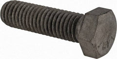 Value Collection - 1/2-13 UNC, 1-3/4" Length Under Head Hex Head Cap Screw - Partially Threaded, Grade 5 Steel, Hot Dipped Galvanized Finish, 3/4" Hex - Apex Tool & Supply