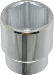 Proto - 1-7/16", 1/2" Drive, Standard Hand Socket - 6 Points, 2-1/8" OAL, Chrome Finish - Apex Tool & Supply