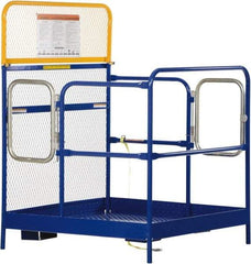 Vestil - 60" Platform - Forklift Work Platform, 1,000 Lb Capacity, 60" Platform Height, 48" Base Width x 48" Base Depth - Apex Tool & Supply
