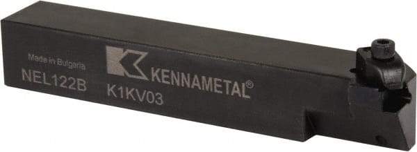 Kennametal - Internal/External Thread, Left Hand Cut, 3/4" Shank Width x 3/4" Shank Height Indexable Threading Toolholder - 4-1/2" OAL, N.2R Insert Compatibility, NE Toolholder, Series Top Notch - Apex Tool & Supply