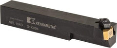 Kennametal - Internal/External Thread, Left Hand Cut, 1" Shank Width x 1" Shank Height Indexable Threading Toolholder - 6" OAL, N.4R Insert Compatibility, NE Toolholder, Series Top Notch - Apex Tool & Supply
