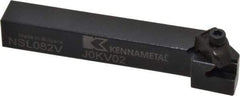 Kennametal - Internal/External Thread, Left Hand Cut, 1/2" Shank Width x 1/2" Shank Height Indexable Threading Toolholder - 3-1/2" OAL, N.2L Insert Compatibility, NS Toolholder, Series Top Notch - Apex Tool & Supply