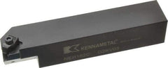 Kennametal - Internal/External Thread, Right Hand Cut, 1" Shank Width x 1" Shank Height Indexable Threading Toolholder - 5" OAL, N.2L Insert Compatibility, NE Toolholder, Series Top Notch - Apex Tool & Supply