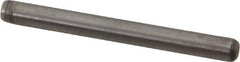 Made in USA - 1/8" Diam x 1-1/4" Pin Length 416 Stainless Steel Precision Dowel Pin - Passivated Finish, C 36-42 Hardness, 2 Beveled End - Apex Tool & Supply